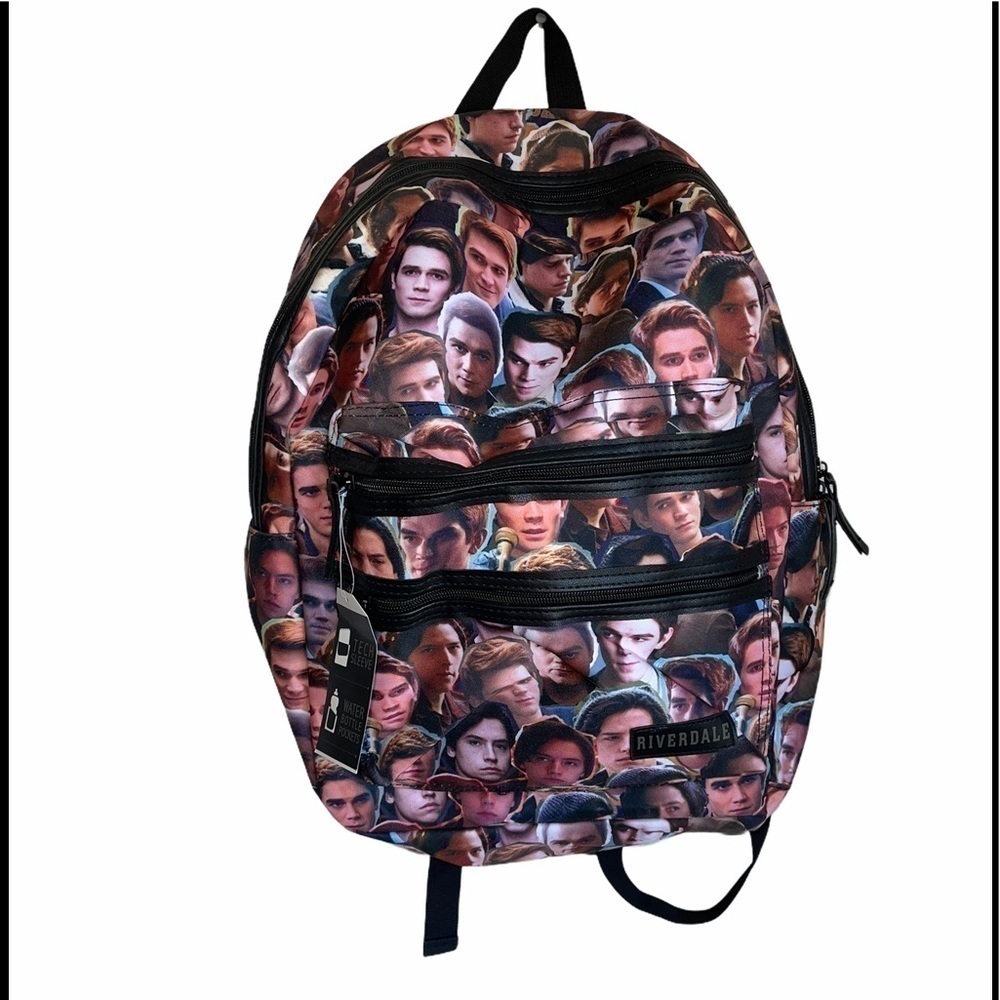 🌻 NWT- Riverdale Archie & Jughead Canvas Backpack - Picture 2 of 5